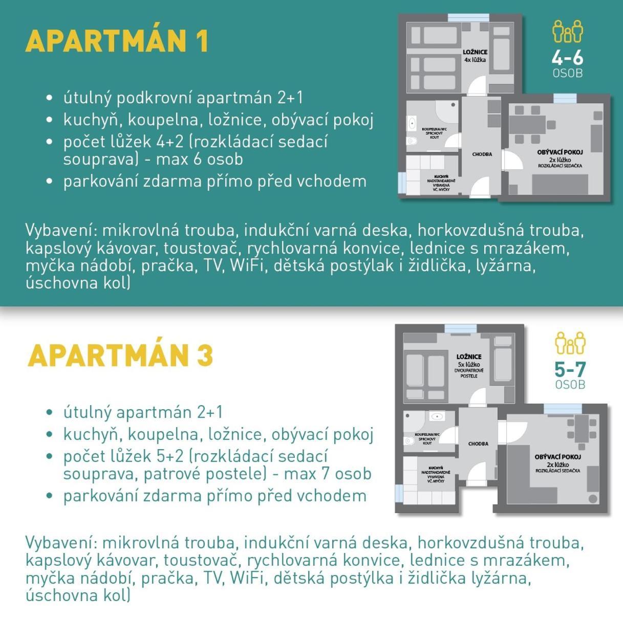 Apartmany Na Sjezdovce Sedloňov Exterior foto
